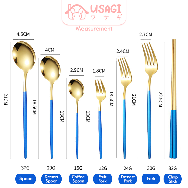 Jual Usagi Official Stainless Steel Portuguese Cutlery Premium