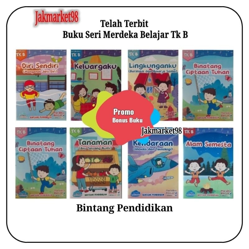 Jual Buku Paket Tematik Tk A Dan B Buku Paud Buku Paket Belajar Untuk