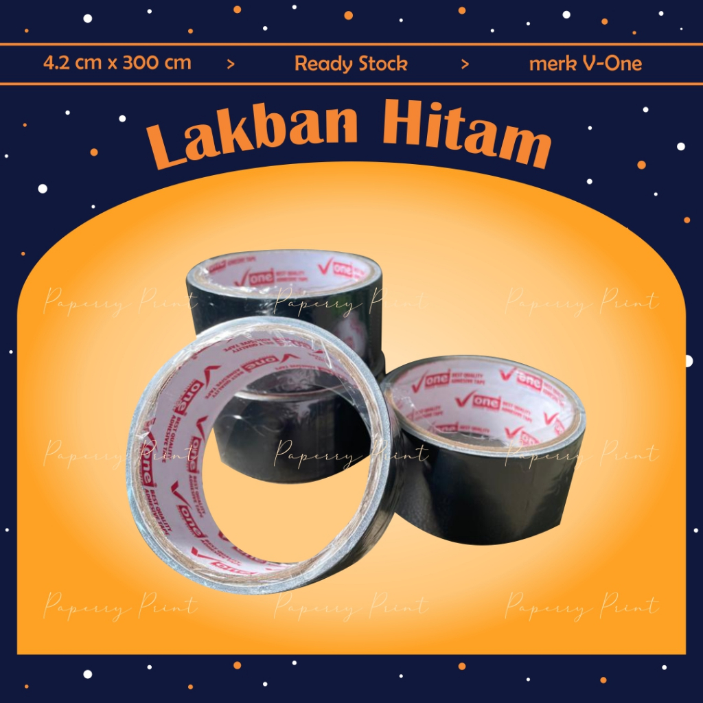 Jual Lakban Hitam Isolasi Hitam Lakban Kain Hitam Cloth Tape