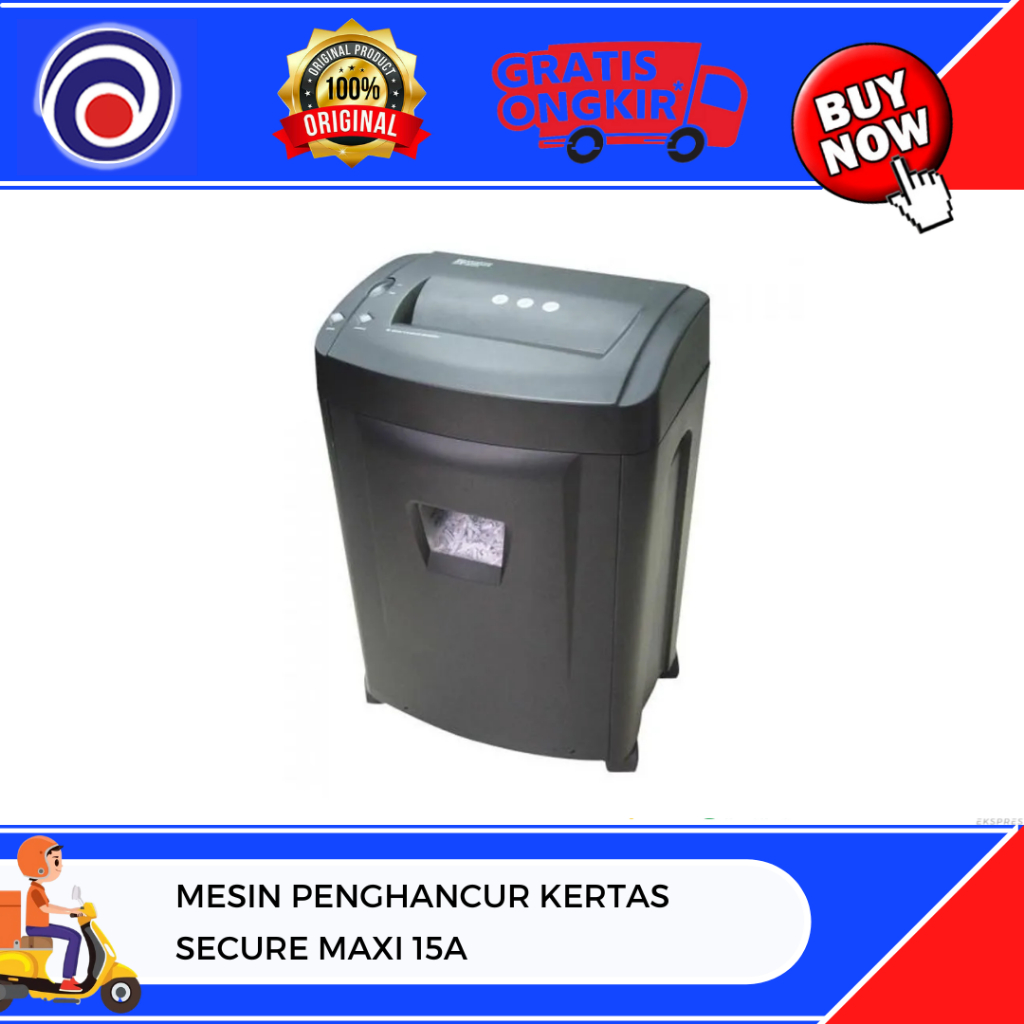 Jual MESIN PENGHANCUR KERTAS SECURE MAXI 15A Shopee Indonesia