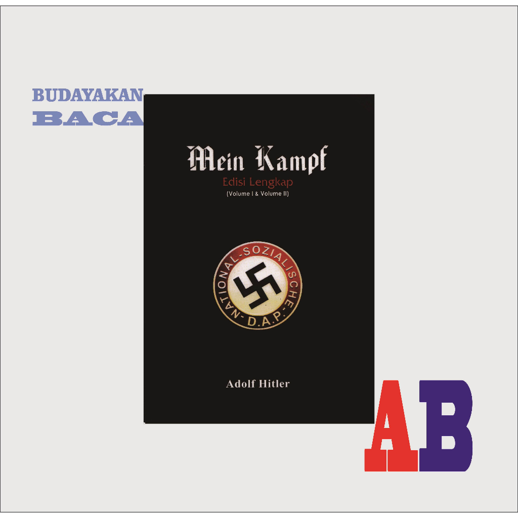 Jual Mein Kampf Edisi Lengkap Vol Adolf Hitler Shopee Indonesia