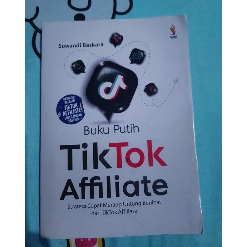 Jual Buku Putih Tiktok Affiliate Shopee Indonesia