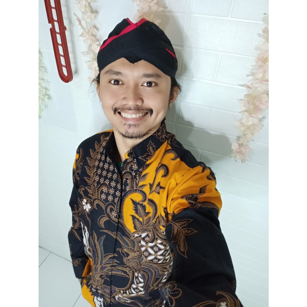 Jual PROBOSETO KUNING BATIKSOLOAMANAH KEMEJA BATIK PRIA SOLO LENGAN