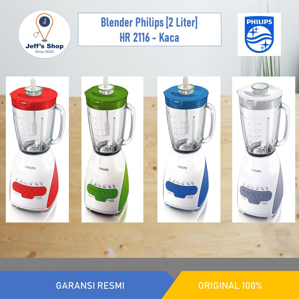 Jual Blender Philips Liter Hr Kaca Shopee Indonesia