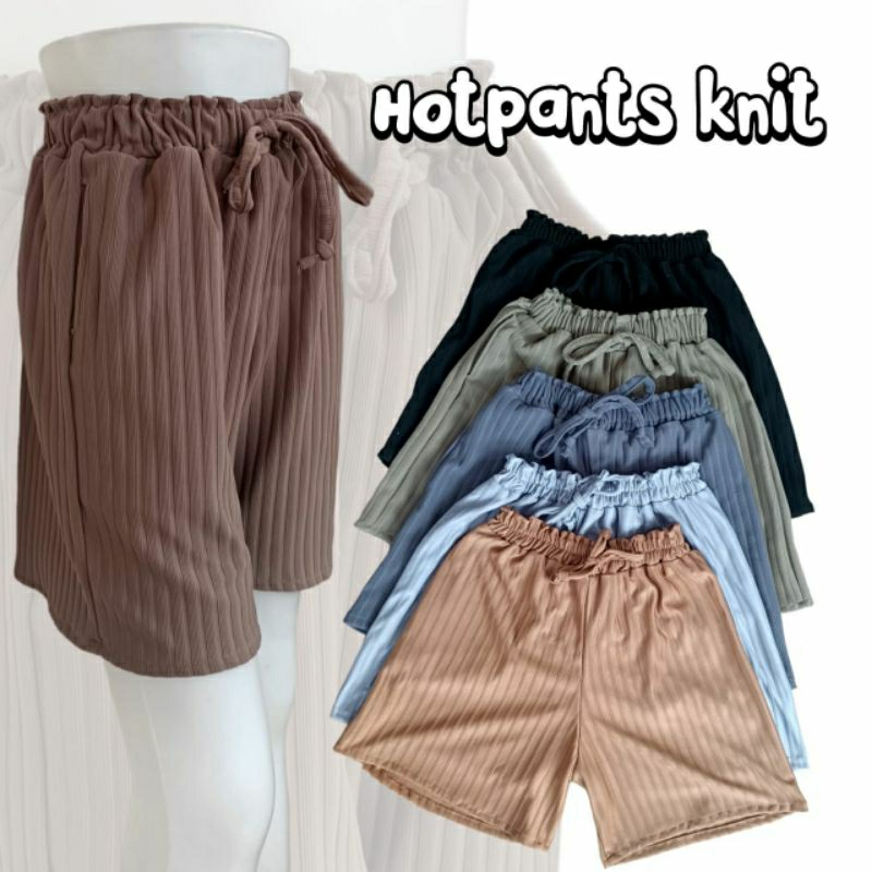 Jual Hotpants Knit Hotpants Kekinian Hot Pants Cewek Shopee Indonesia