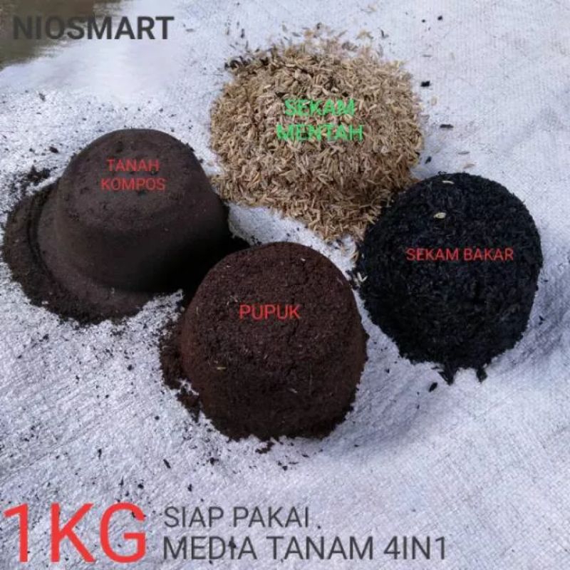 Jual Media Tanam Tanah Subur Repacking Kg Repacking Media Tanam Tanah