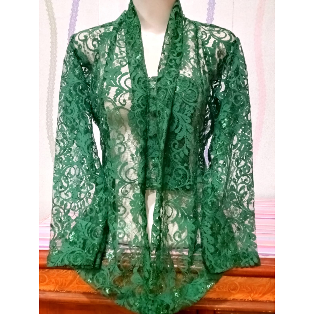 Jual Kebaya Nenek Burkat Bali Kebaya Burkat Sofia Kutubaru Lengan