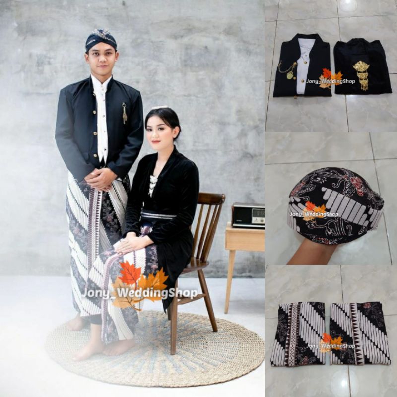 Jual 1 Set Baju Couple Adat Jawa Baju Prewedding Hewes