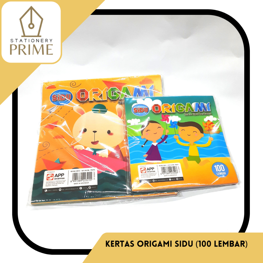 Jual Lembar Kertas Origami Kertas Lipat Sinar Dunia Sidu