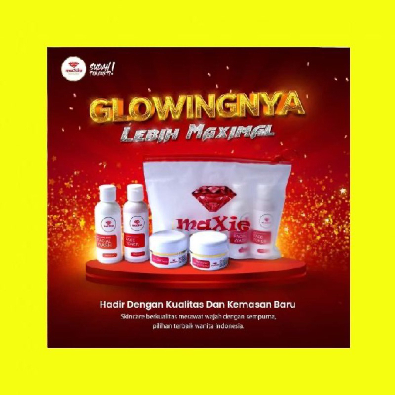 Jual Maxie Glow Bpom Original Kemasan Terbaru Shopee Indonesia