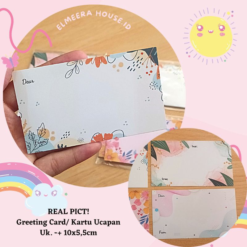 Jual Greeting Card Kartu Ucapan Polos Shopee Indonesia