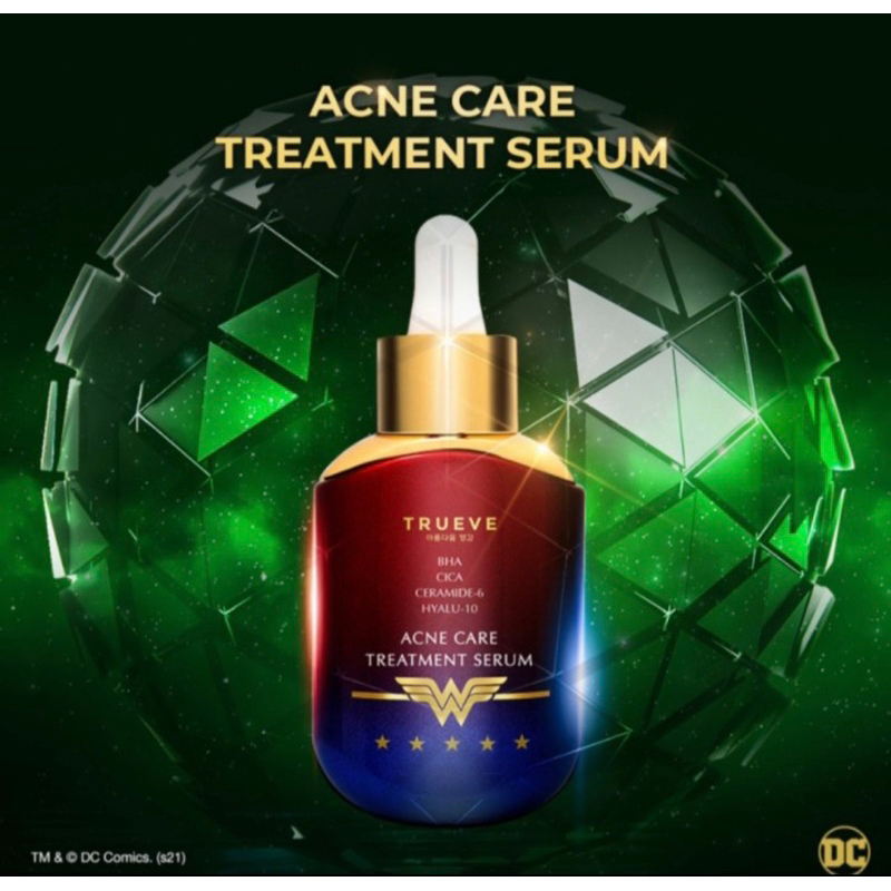 Jual Trueve Wonder Woman Acne Care Treatment Serum Bha Cica Acne