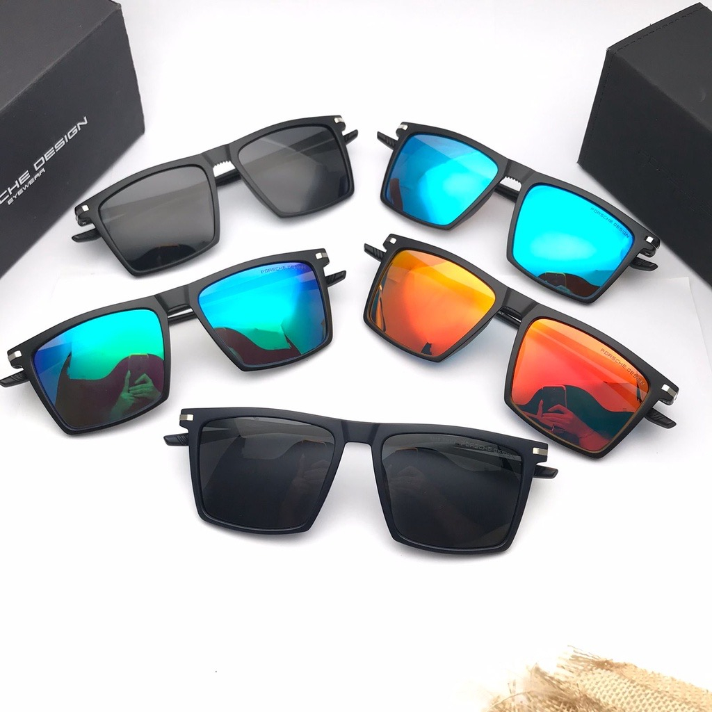 Jual Kacamata Sunglass Pria Porshe Frame Lentur Kacamata Hitam Pria