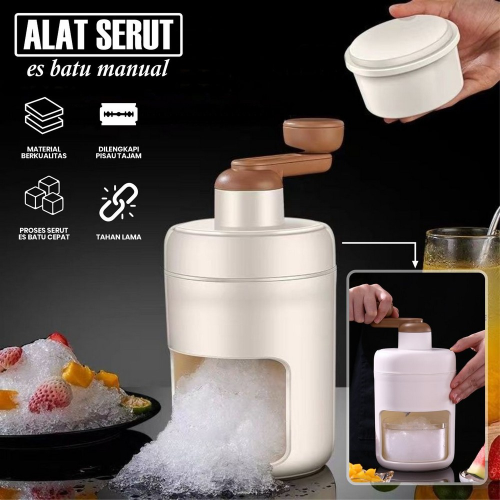 Jual Alat Serut Es Manual Ice Crusher Snow Mesin Serutan Es Batu