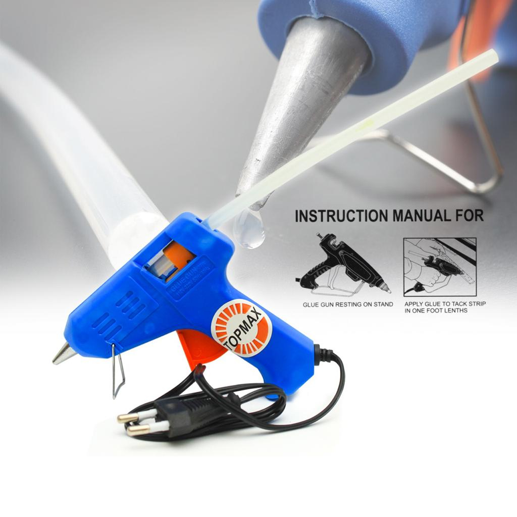 Jual Alat Lem Tembak Glue Gun 20W Lem Bakar Cair Lem Lilin Warna