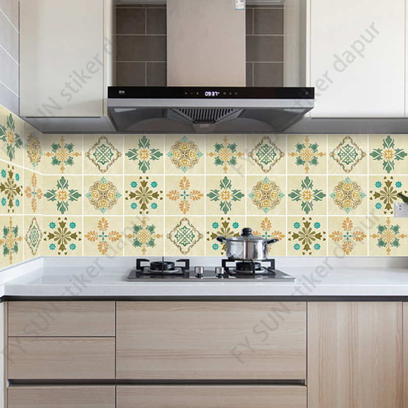 Jual Stiker Dapur 600cm X 60 CmP Tstiker Dapur Anti Minyak Anti Api