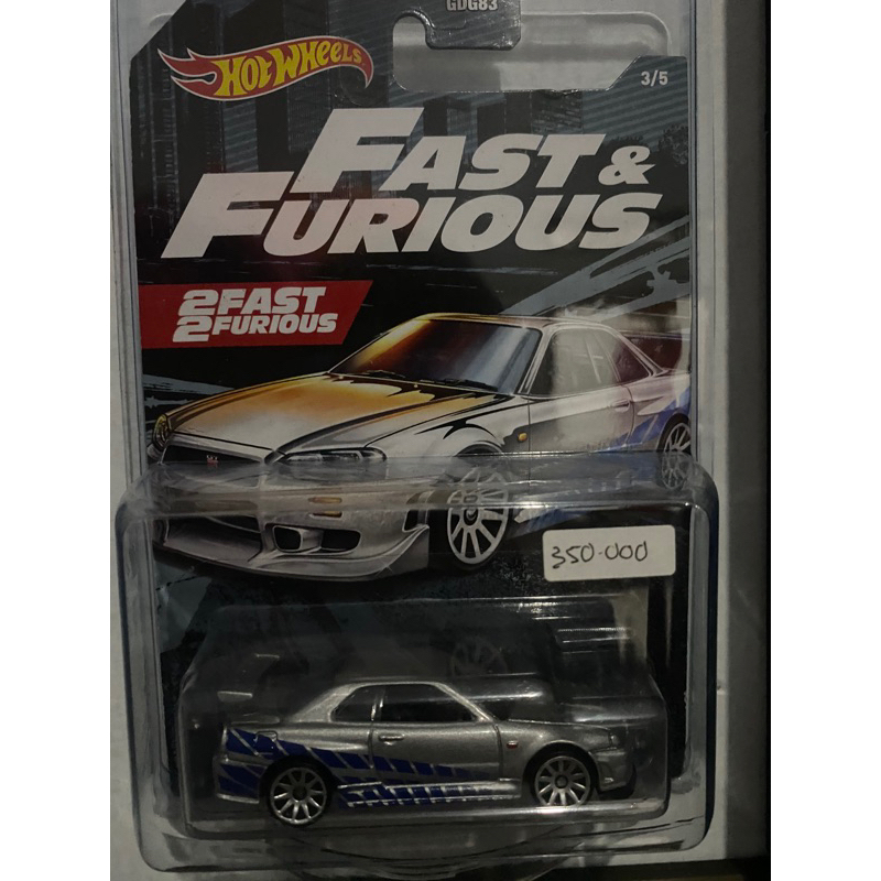 Jual Hot Wheels Fast And Furious Nissan Skyline GT R R34 Shopee Indonesia