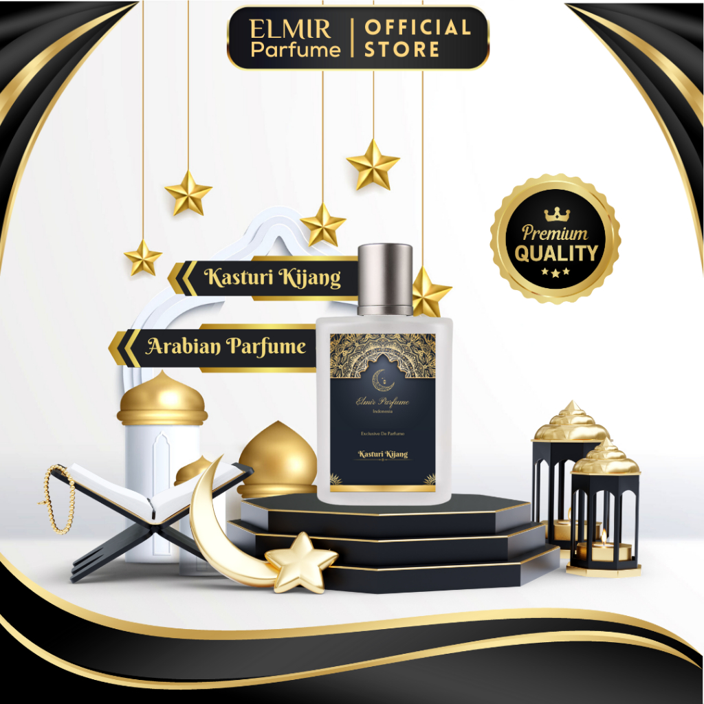 Jual Elmir Parfum Sholat Solat Tahan Lama Kijang Kasturi Parfume