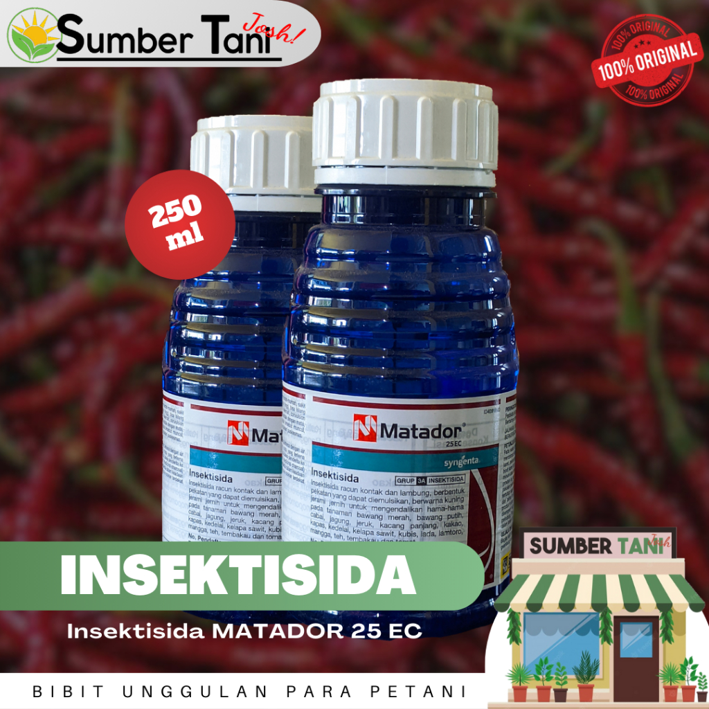 Jual INSEKTISIDA MATADOR 25 EC SYNGENTA 250 ML Shopee Indonesia