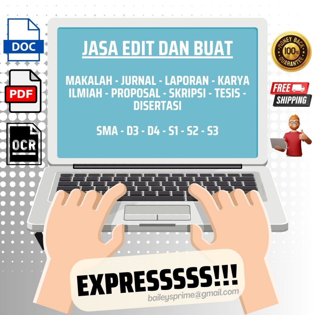 Jual Jasa Edit Full Merapikan Ketikan Margin Spasi Nomor Halaman