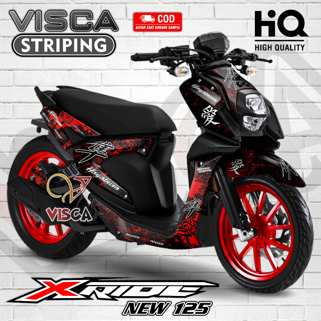 Jual Decal X Ride Stiker X Ride Dekal X Ride Full Body