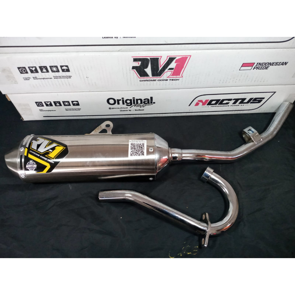 Jual KNALPOT NORIFUMI RV1 GRIDZ KLX 150 BIGFOOT DT CRF 150 L WR 155