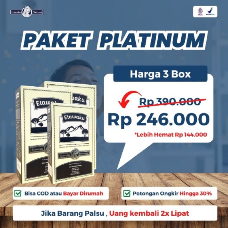 Jual Susu Etawaku Platinum Asli Herbal Box Shopee Indonesia