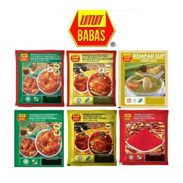 Jual Babas Curry Powder Chili Powder Serbuk Kurma Mix Baba S Mini