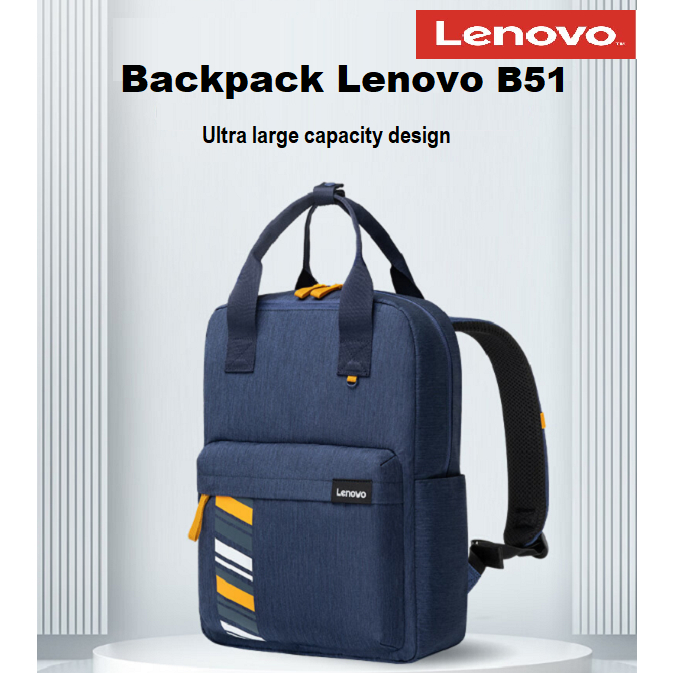 Jual Tas Ransel Pria Wanita Backpack Laptop Lenovo B51 Fashion Original