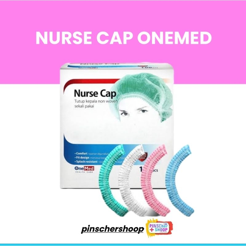 Jual Nurse Cap Onemed Penutup Kepala Surgical Shopee Indonesia