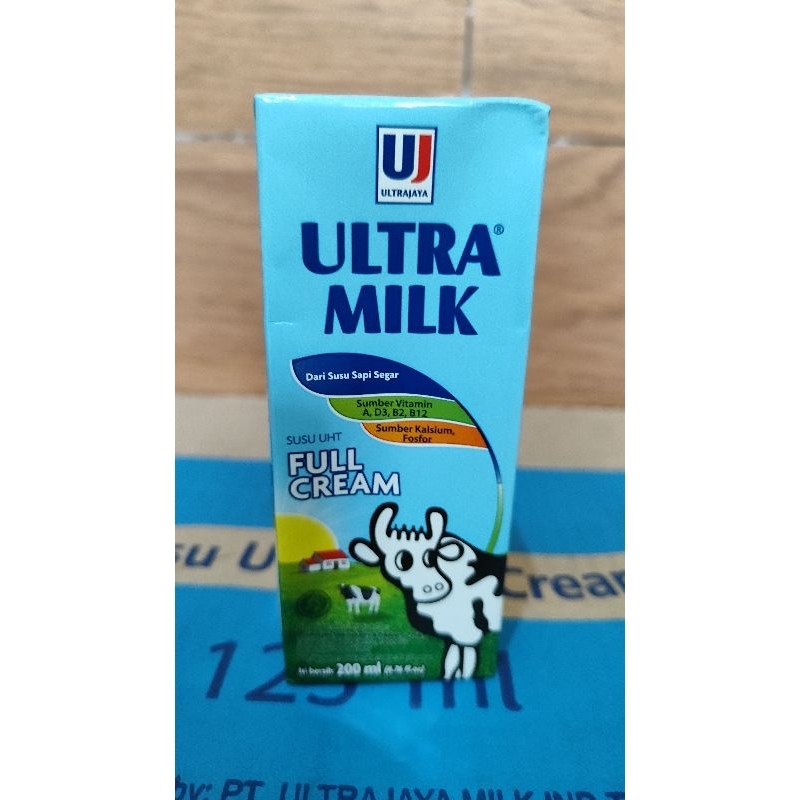 Jual Ultra Milk Susu Uht Full Cream Ml Isi Pcs Shopee Indonesia