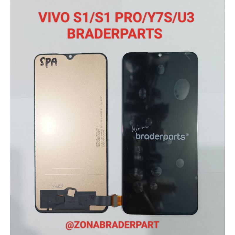 Jual LCD VIVO S1 S1 PRO Y7S U3 OLED BRADERPARTS INCELL Shopee Indonesia