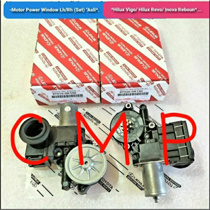 Jual MOTOR POWER WINDOW KIRI DAN KANAN TOYOTA HILUX VIGO HILUX REVO