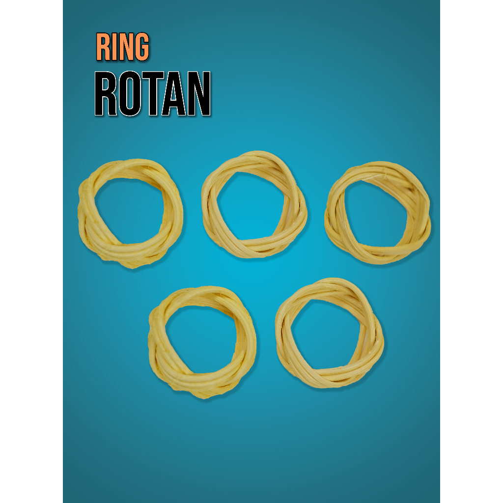 Jual Ring Kolong Rotan Pramuka Ring Kacu Pramuka Rotan Pernis Shopee