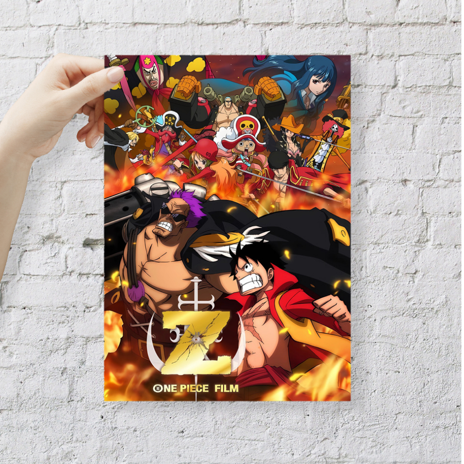 Jual Poster Anime One Piece Size A Luffy Kru Topi Jerami Poster Anime