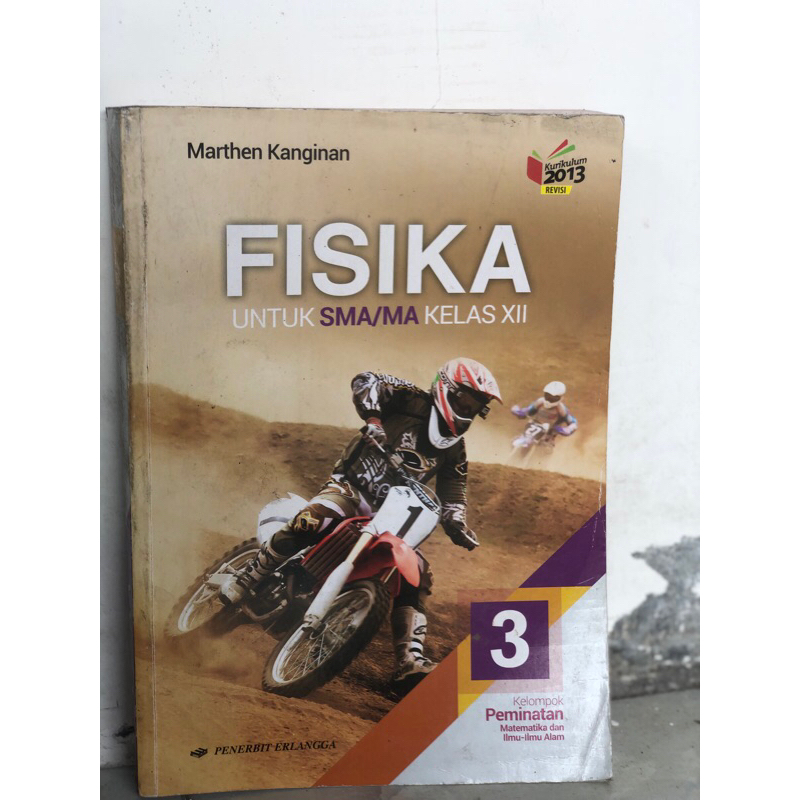 Jual FISIKA KELAS 12 SMA PENERBIT ERLANGGA EDISI REVISI MARTHEN