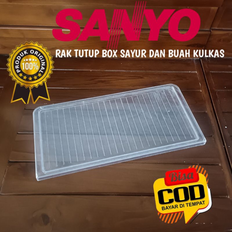 Jual RAK TUTUP BOX SAYUR DAN BUAH KULKAS SANYO UKURAN 41 5 X 20cm