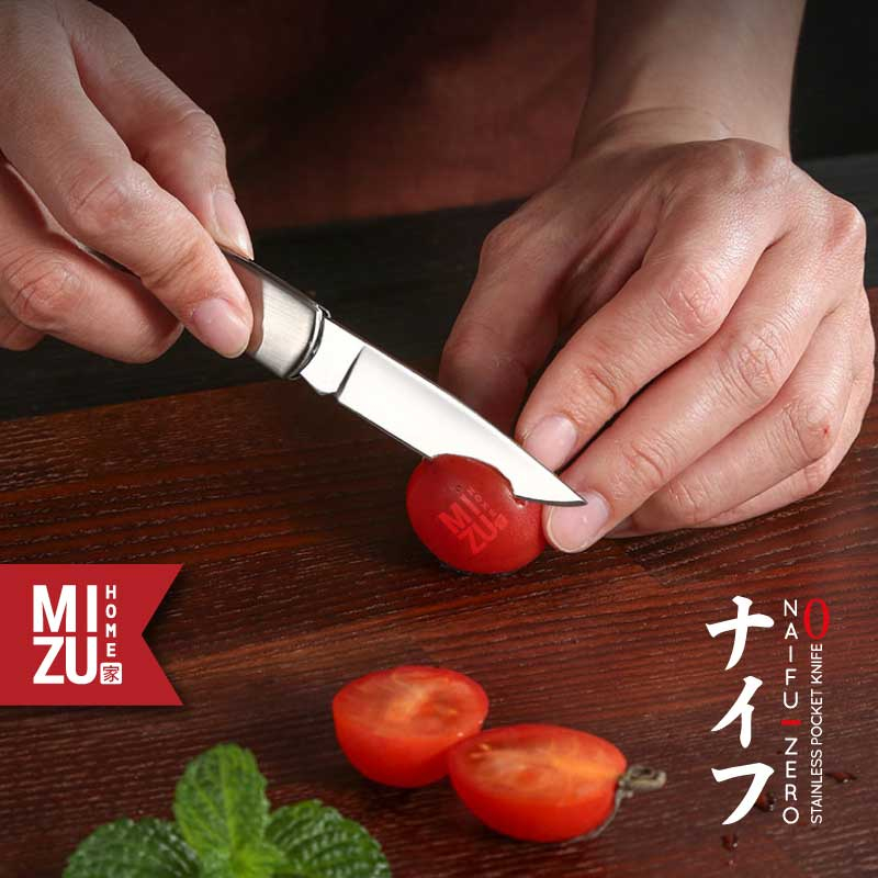 Jual Mizu Naifu Zero Pisau Saku Lipat Serbaguna Stainless Pocket