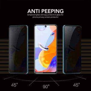 Jual AMINO Anti Spy Tempered Glass Untuk Xiaomi Redmi Note 11 Pro