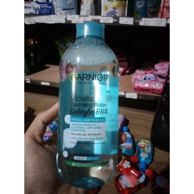 Jual Garnier Micellar Water Salicylic BHA 400ml Shopee Indonesia