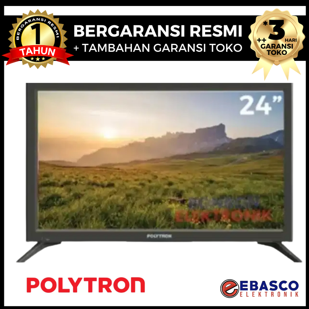 Jual Polytron Tv Led V V Inch Watt Digital Tv Hdr