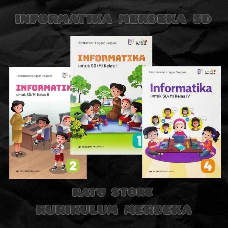 Jual Buku Kurikulum Merdeka Informatika Sd Kelas Original