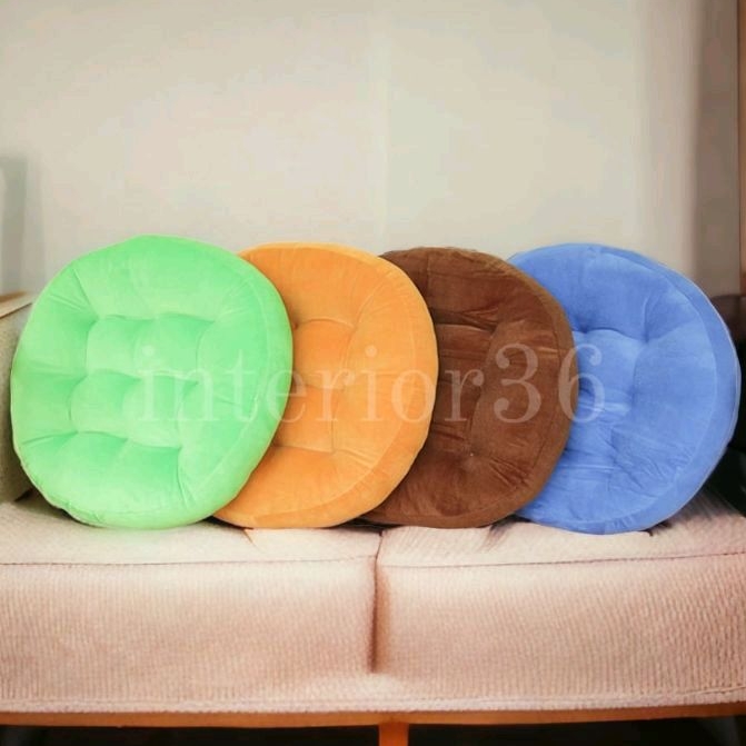 Jual Int Bantal Duduk Bulat Lesehan Empuk Tebal Besar Jumbo Cushion