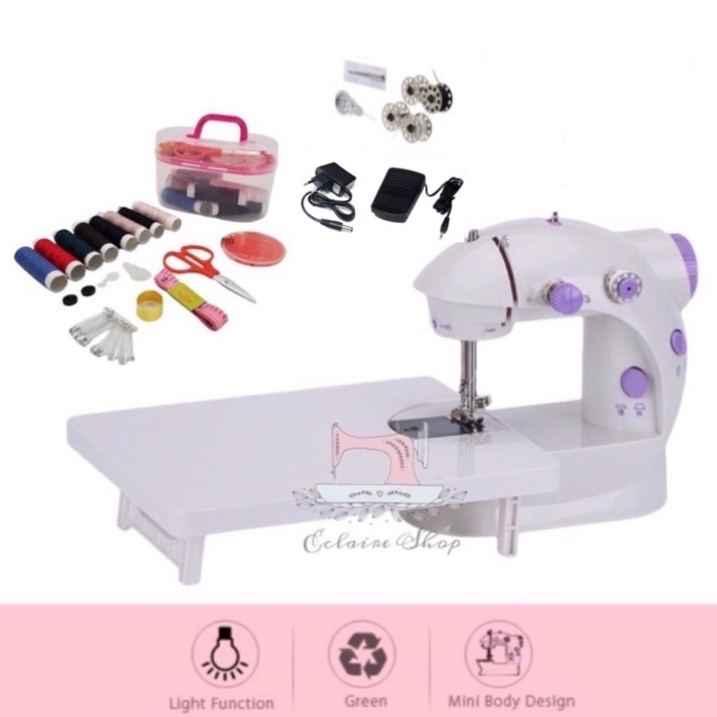 Jual Mesin Jahit Mini Portable Gt Fhsm Meja Besar Sewing