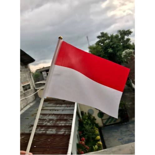 Jual Bendera Pawai Agustusan Kemerdekaan Indonesia Hand Waving Flag