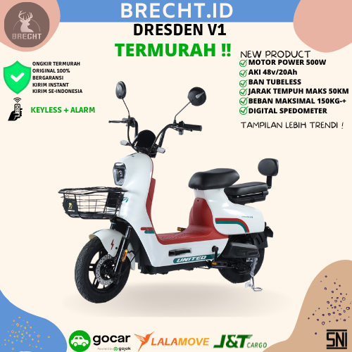 Jual Sepeda Listrik Electric Bike United Dresden V New Series Shopee