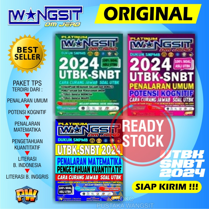 Jual Buku Paket Sukses Tps Buku Wangsit Om Jero Utbk Snbt