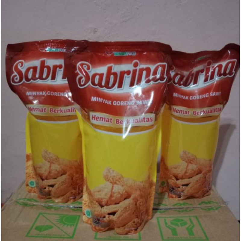 Jual Sabrina Minyak Goreng 1 2 Liter Shopee Indonesia