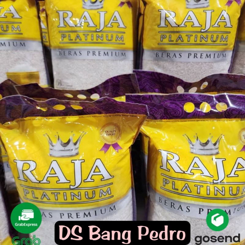 Jual Beras Raja Platinum 5kg Shopee Indonesia