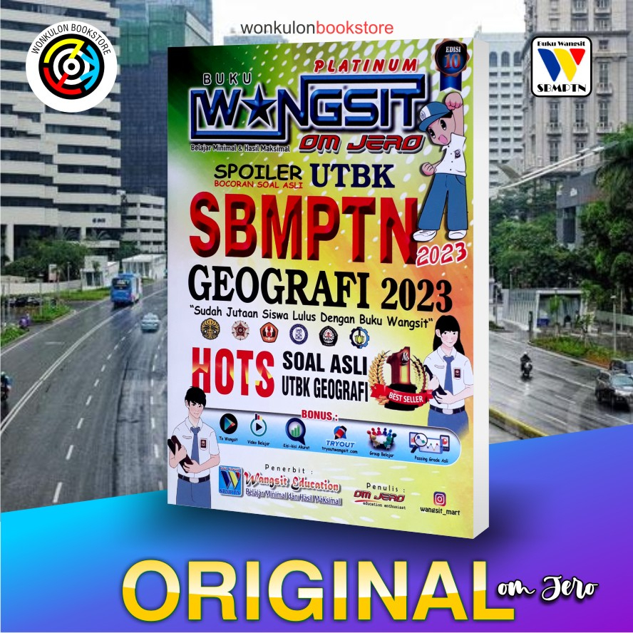 Jual Buku Wangsit UTBK SBMPTN GEOGRAFI Platinum 2023 Shopee Indonesia